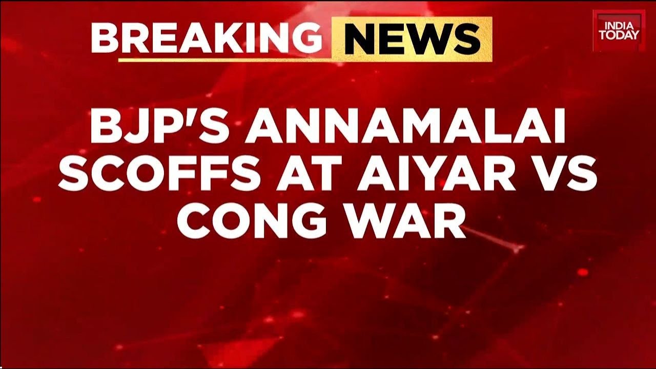 K. Annamalai Slams Mani Shankar Aiyar, Alleges 'Underhand Deal' Between Congress And Left In Kerala