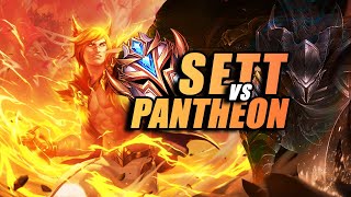 Challenger Sett LITERALLY Standing His Ground Against Pantheon!