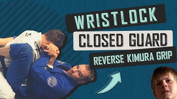 Closed Guard Reverse Kimura Grip Wristlock!