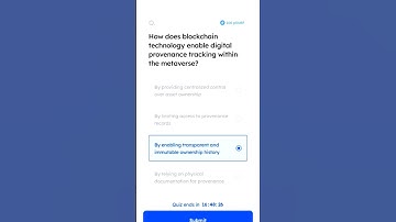How does blockchain technology enable digital provenance tracking within the metaverse? #marina