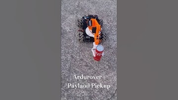 Ardurover  - Payload Pickup #rover #ugvrobot #ugvchassis #robotics #autonomousflight #ardupilot