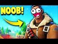 Being a noob on fortnite fortnite battle royale funny moments