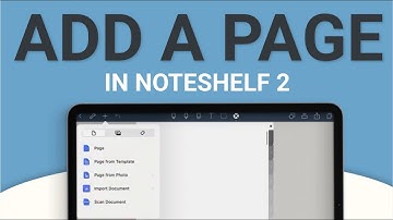Expert Tip: Add a new page in Noteshelf 2 and keep the hyperlinked tabs