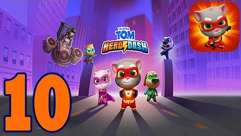 Talking Tom Hero Dash - Gameplay Walkthrough Part 10 (Android/iOS)