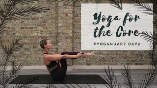 DAY 2: YOGA FOR THE CORE | Yoganuary Yoga Challenge | CAT MEFFAN screenshot 4