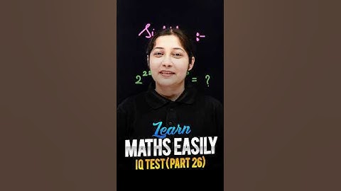 Learn Maths Easily 😍 - Maths IQ Test (Part 26) #maths #ytshorts #magnetbrains