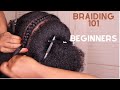 Learn Exactly How to Braid Your 4C Hair Girl | REAL TIME tutorial