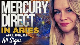 Powering Up For Success I MERCURY DIRECT IN ARIES 15°! I April 25th, 2024 I ALL SIGNS