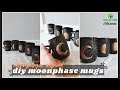 easy DIY moon phase mugs || *anthropologie diy*