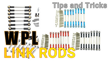 WPL Link Rods Tips and Tricks