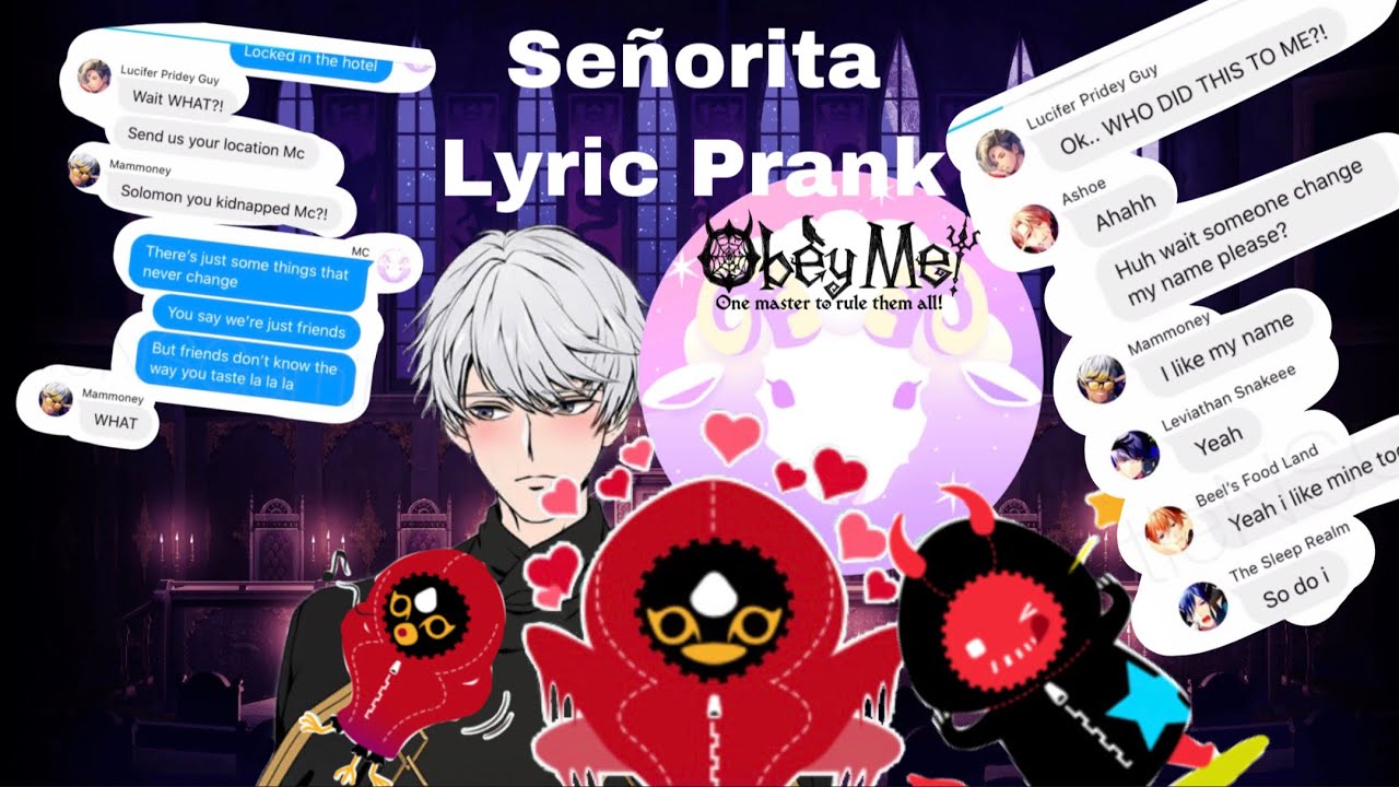 You What?! | Obey Me! Shall We Date? | Lyric Prank | Texting Series #4 |