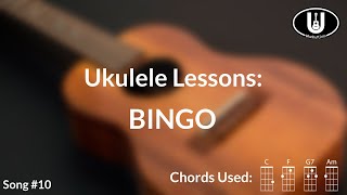 Ukulele Lessons: Song 10 BINGO (Reimagined by AI)