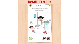 Brain Test 4: Tricky Friends Tips, Cheats, Vidoes and Strategies