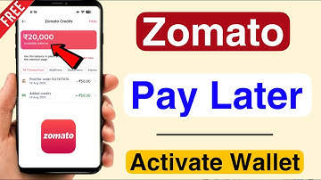 Zomato Pay Later Link & Activate ewallet | Simple Pay Later Zomato se link kaise kare