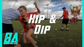 Flag Drillz w/ TRU Skillz - Hip & Dip