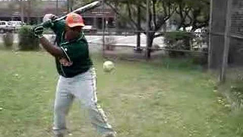 Donald Newsom Hitting Warm UP Video