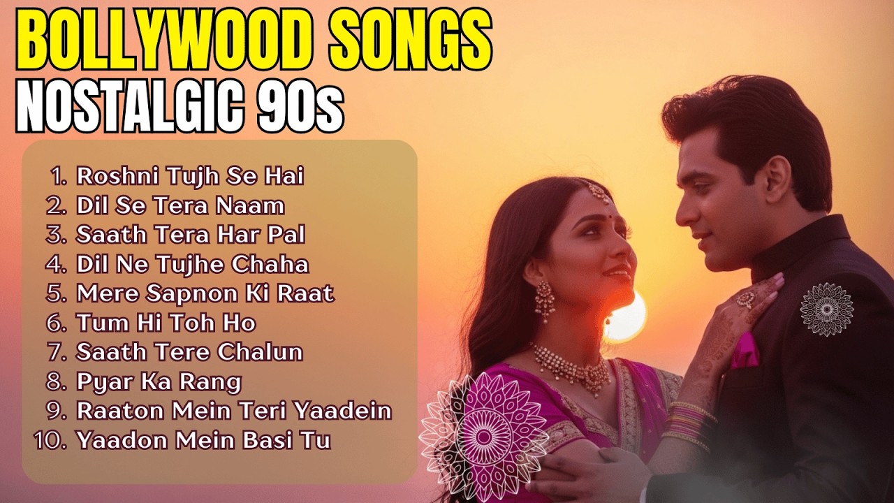 Hindi Love Songs 90s ❤️ Evergreen Romantic Hits from Bollywood’s Golden Era | Bollywood Rhyme