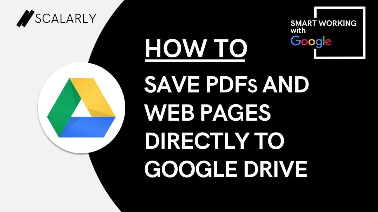 Saving Online PDF Files to Google Drive 