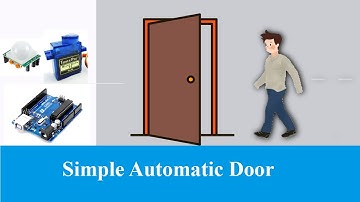 How to make an automatic door using Arduino PIR sensor and Servo motor