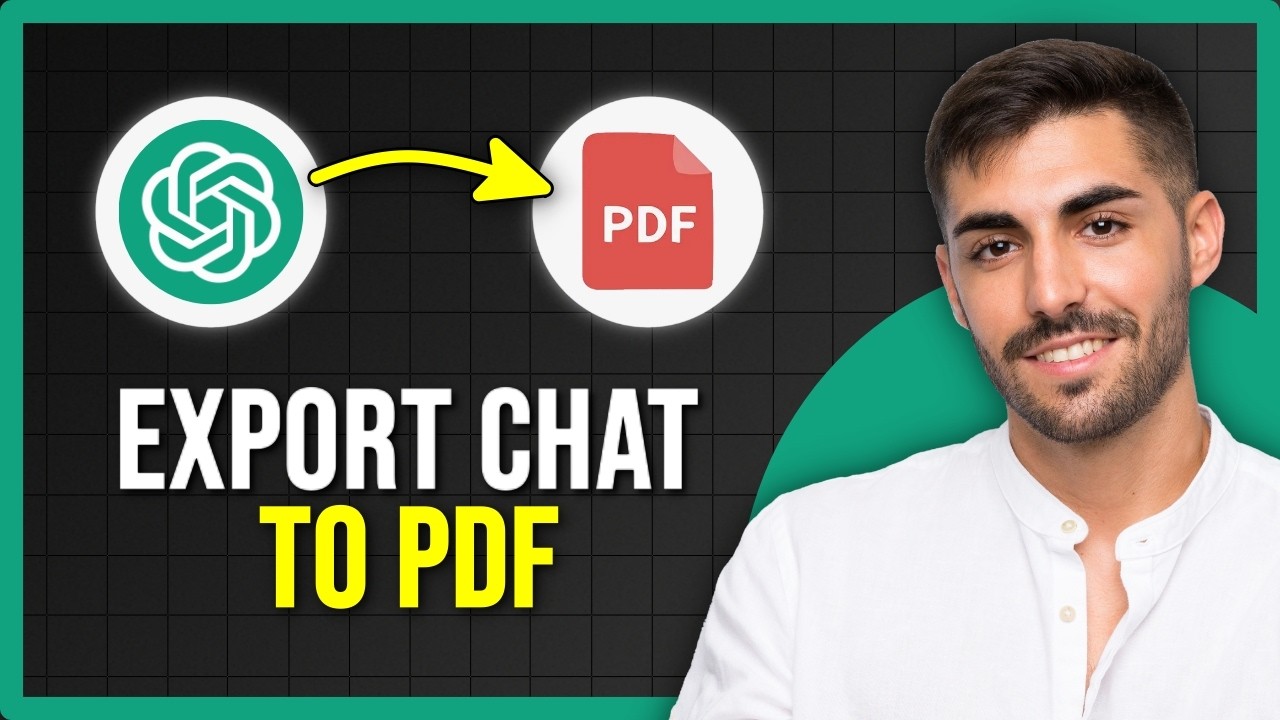 How to Save ChatGPT Conversation as a PDF (Step‑by‑Step Tutorial) 2026 ...