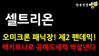 셀트리온! 오미크론과 렉키로나 기가막힌 궁합이다 / 공매도 세력 박살난다