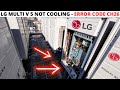 HVAC Service Call: LG MULTI V IV Not Cooling/Heating (LG Multi V 5 Error Code CH26/Error Code 261)