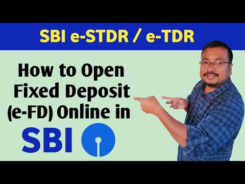 How to Open Online Fixed Deposit in SBI ? | Online FD opening | Online FD kaise Khole | SBI e-STDR