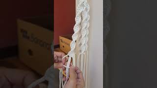 Tutorial porta maceta macrame