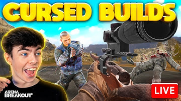 USING YOUR GUNSMITHs in Arena Breakout...(CURSED BUILDS)