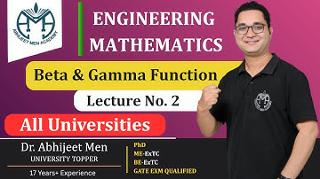 Beta Function | Basics, Properties & Problems | Engineering Mathematics | Lecture 2