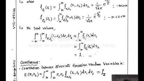 Module 2: Gaussian Bivariate Random Variables