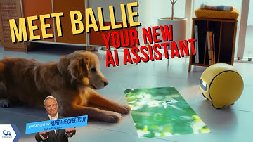 A giant tennis ball looking AI robot ball doubles as a home helper and projector | Kurt the CyberGuy