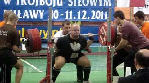 Daniel Grabowski RAW squat 330kg