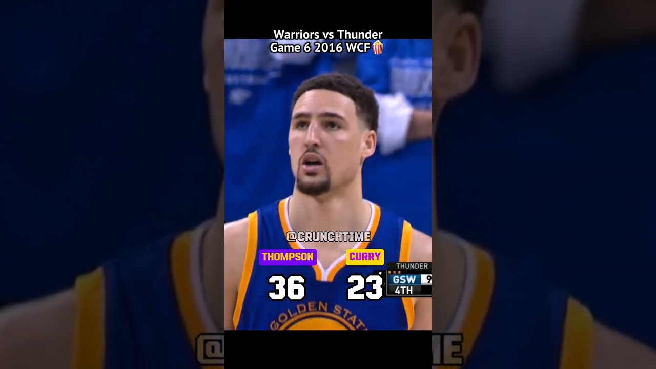 Splash Bros SAVED the 73-9 Warriors season in WCF 🥶 #nba #stephencurry #klaythompson