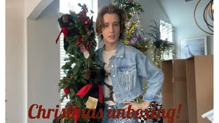 Neiman Marcus unboxing! Ditz designs tree bear trio ￼￼
