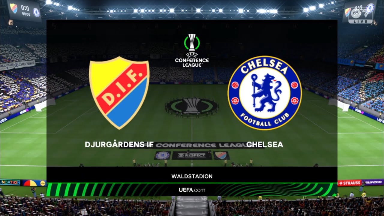EA FC 25 | Djurgården VS Chelsea - UEFA Conference League 2024/25 | Semi Final Leg 1 | Gameplay PS4