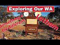 Free Caravan camping WA Latham  and a very strange Garden !