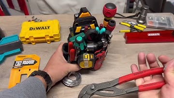 Only $10- You need this! Toughbuilt Small Pouch  / EDC / house tool holder system.