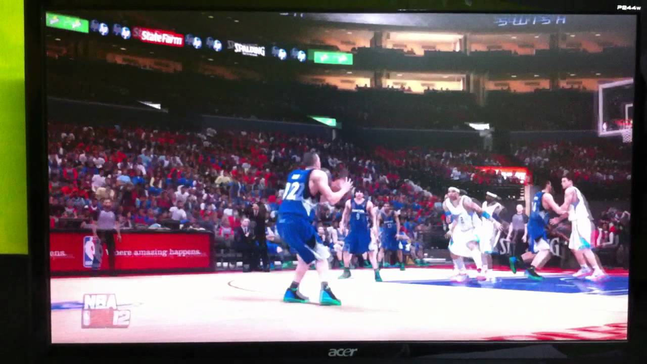 NBA 2K12 Ricky Rubio Halftime Highlight