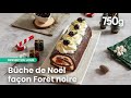 Une bûche De Noël goût forêt noire pour les Fêtes  | 750g