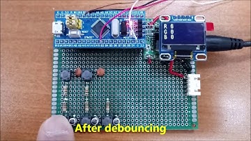 STM32 Debouncing Test + External Interrupt