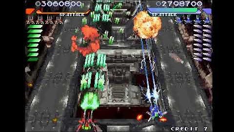 RayStorm (PS1) - Stage 7 (Arcade Mode) Doubleplay