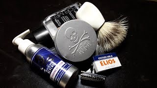 Бритье. RazoRock 37 German slant, Elios blade, The bluebeards revenge, Spokar brish, Cliven emulsion