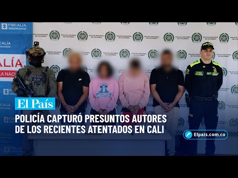 Policía capturó a cuatro presuntos autores de atentados del 10 de junio en Jamundí | El País Cali