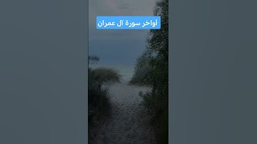 أواخر سورة آل عمران | القارئ (عزيز نصير)
