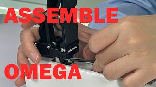 Assemble the Omega Module to a robotic gripper (ver. Franka Emika Panda)