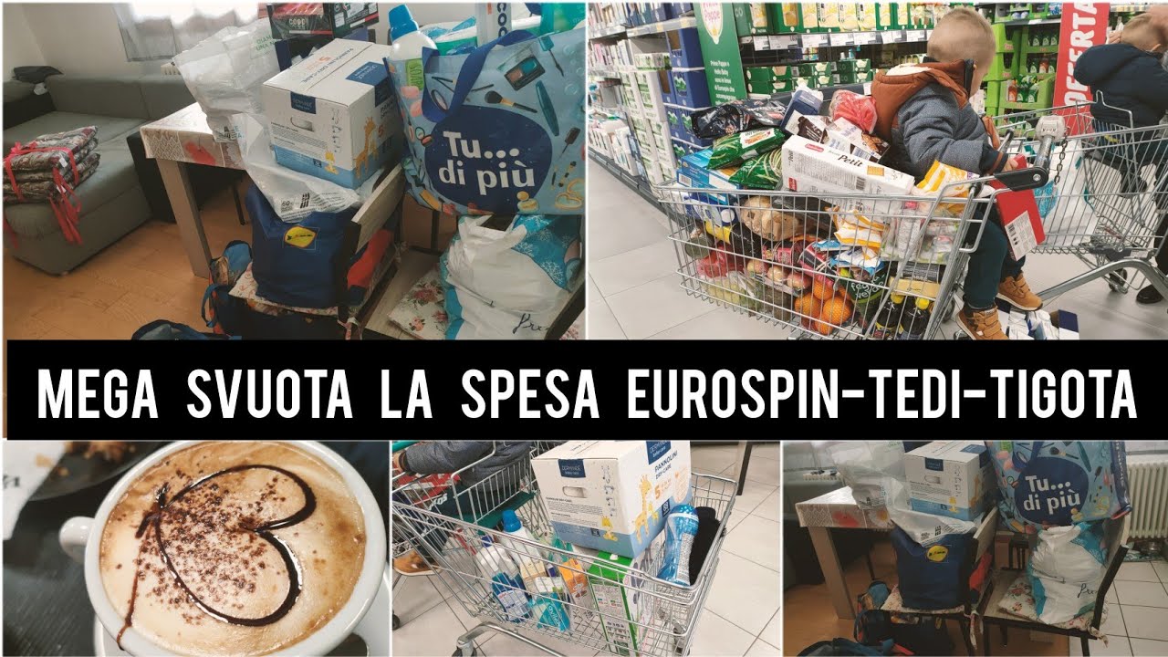 MEGA SVUOTA LA SPESA EUROSPIN-TEDI-TIGOTA 330€