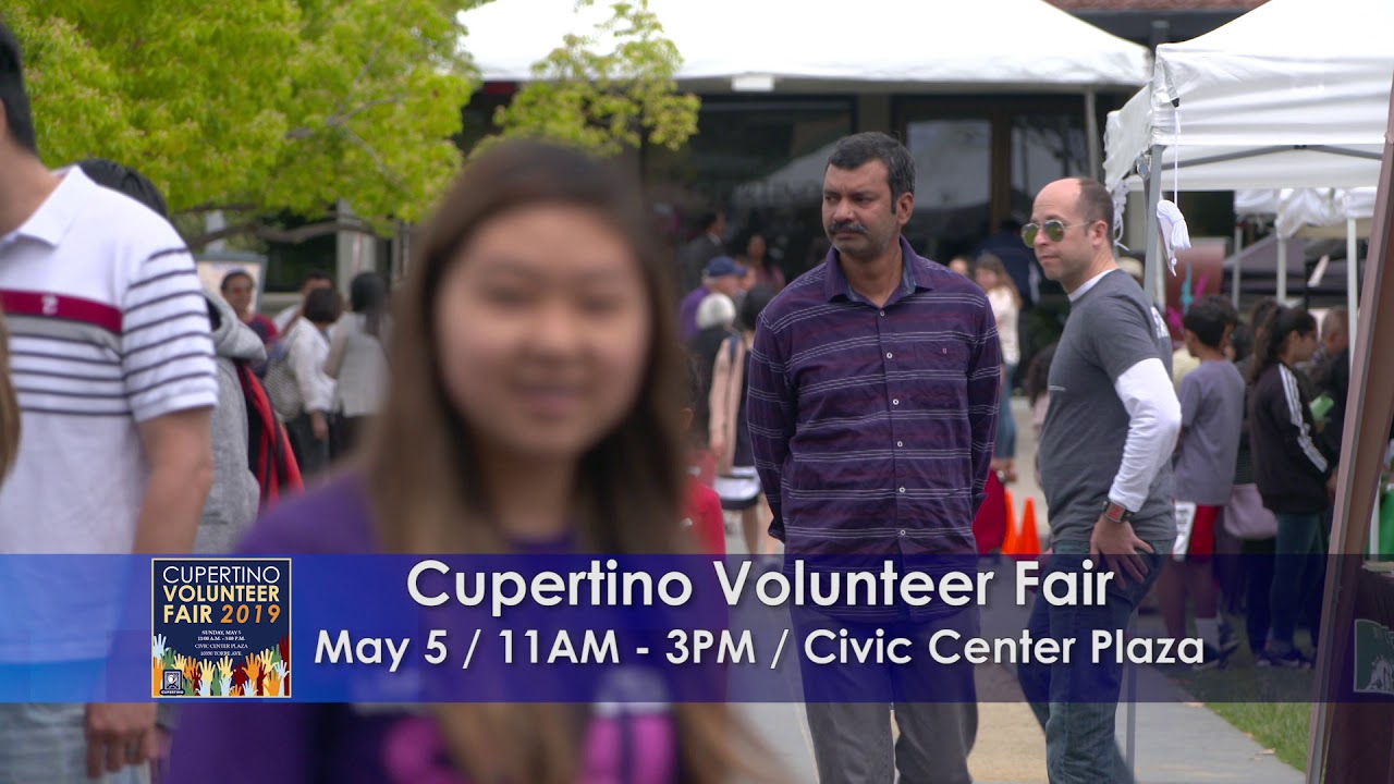 Cupertino Volunteer Fair Promo 2019