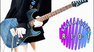 【バンドリ！】R・I・O・T / RAISE A SUILEN 弾いてみた -Guitar cover-【みっ汰】 chords