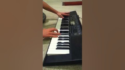 Scary monsters and nice spirits cover (piano)